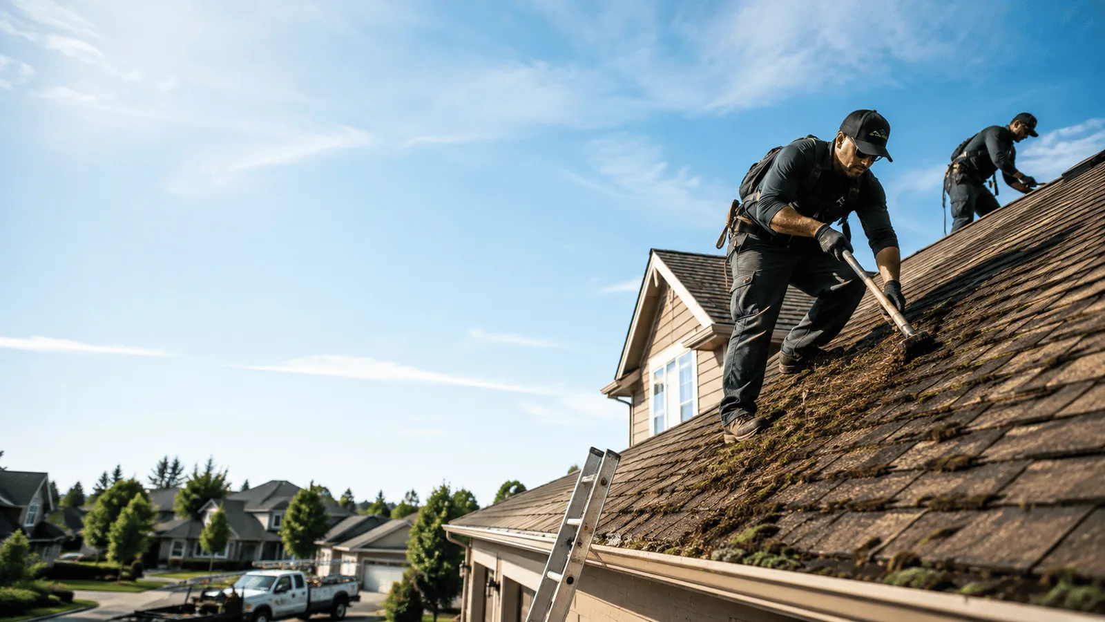 Roof Moss Removal in Sunset Beach, CA near me